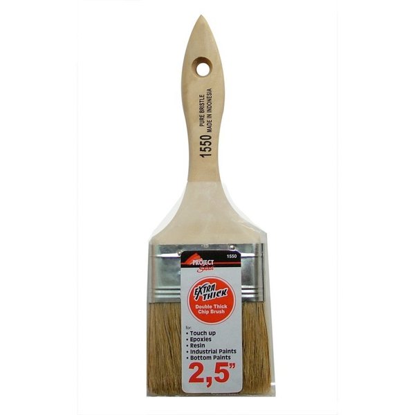 Linzer Project Sales 2-1/2 in. Double Thick Flat Chip Brush 1550 0250